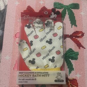 Disney The Crème Shop Mickey Bath Mitt - White and Yellow
